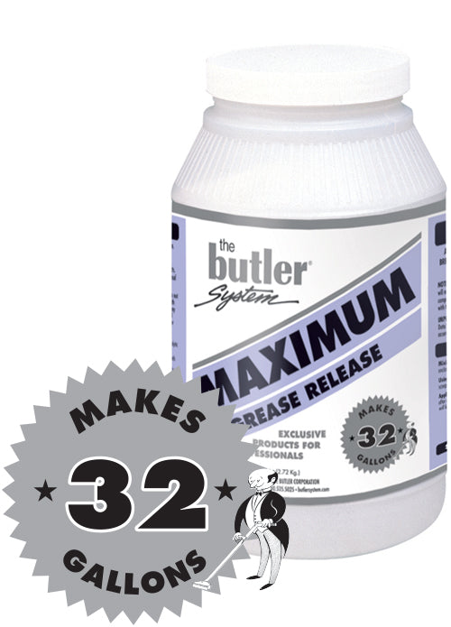 Grease Release Powder Enzyme - 1 Gallon Container (6 lbs.)