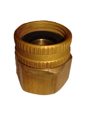 3/4" Brass Female Garden Hose Connector