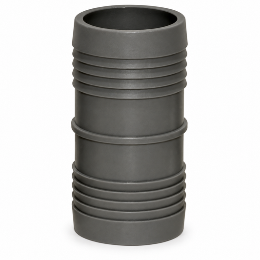 2" × 2" Vacuum Hose Barb Connector