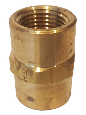 1/2" Brass Coupler Connector