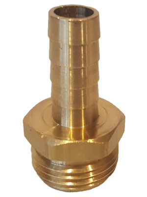 3/4"MGHT X 1/2" Hose Barb Garden Hose Male to Hose Barb Connector