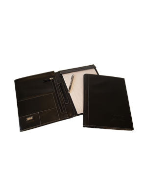 Butler System Monogrammed Portfolio Pad and Pen