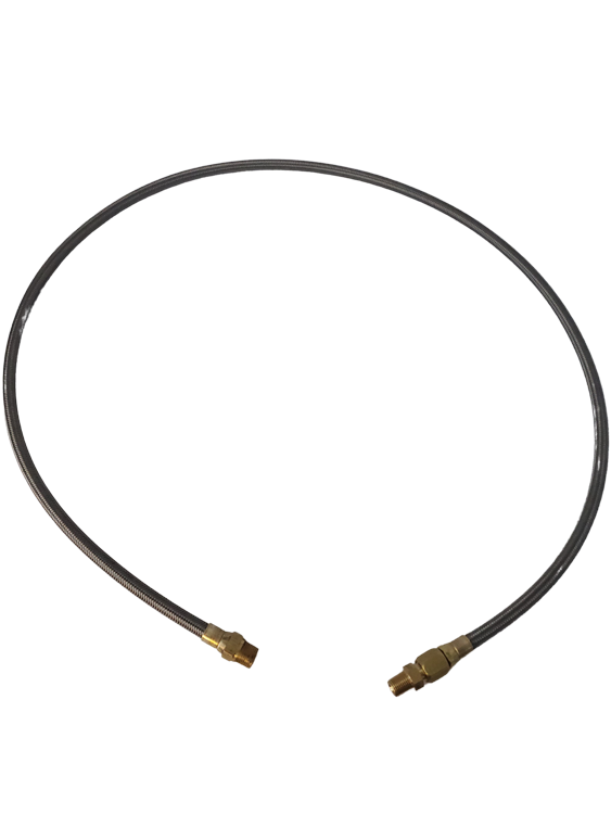 Butler System Stainless Steel Braided Teflon Hose From Panel to Pressure Hose Reel