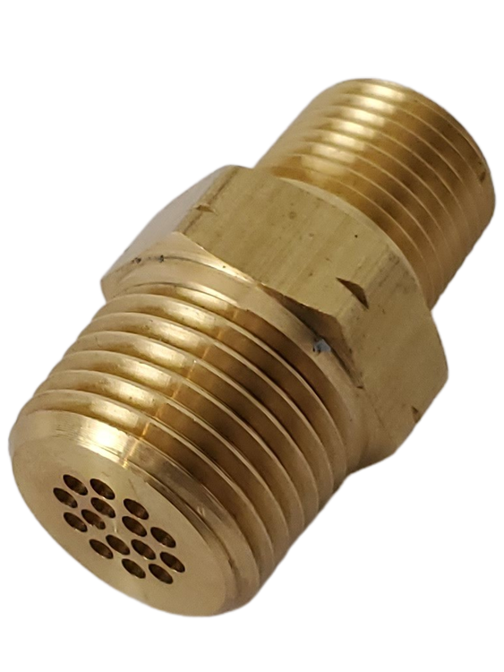 Butler System Pulsation Dampener Brass Filter Fitting