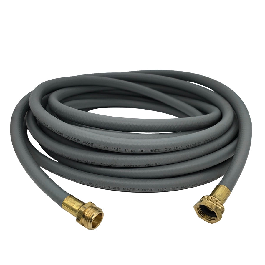 Supply (Garden) Hose Without Shutoff Valve - 100'