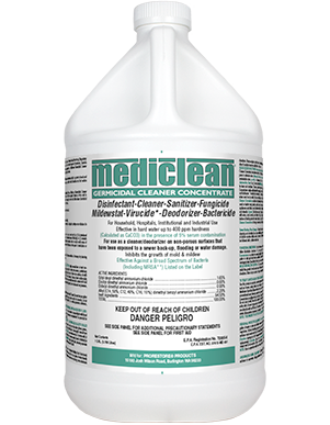 Mediclean Germicidal Cleaner Concentrate 1 Gallon Container