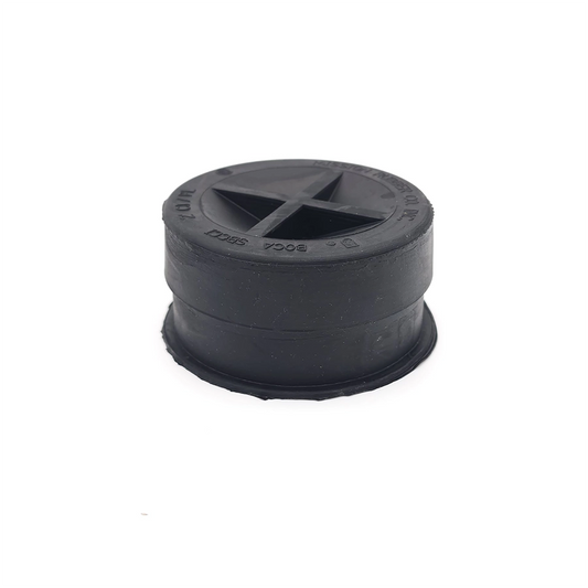 2" Rubber End Cap for 2.5" Barbs