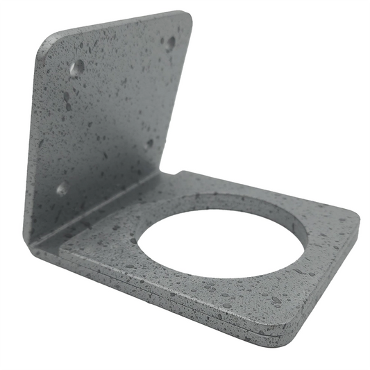 2.5" Remote Vacuum Connection Support Bracket – Side Mount