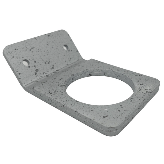 2.5" Remote Vacuum Connection Support Bracket – Mid-Mount