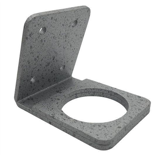 2" Remote Vacuum Connection Support Bracket – 210 Gallon Recovery Tank