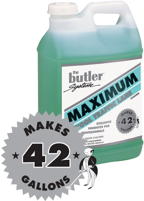 Wool Traffic Lane Cleaner - 2-1/2 Gallon Container
