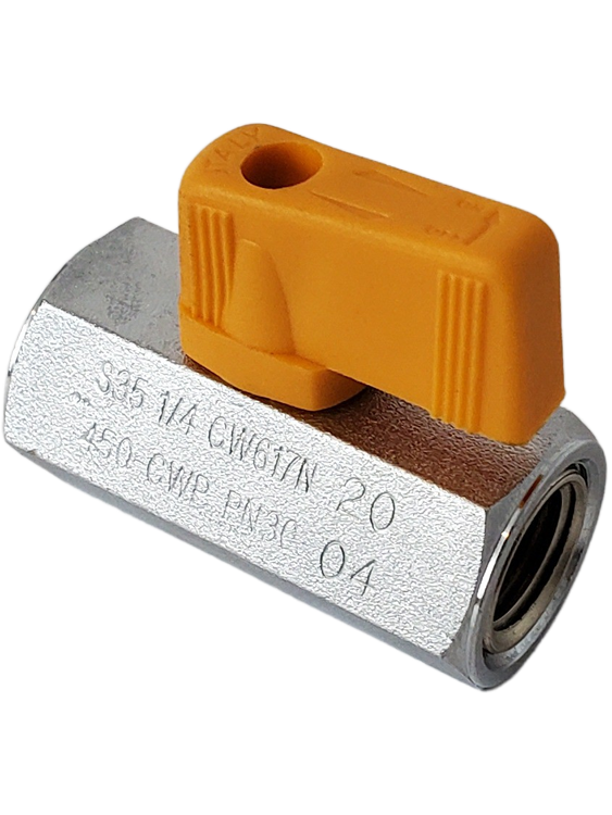 Shut Off Valve for Butler Detergent Injection System- Female To Female